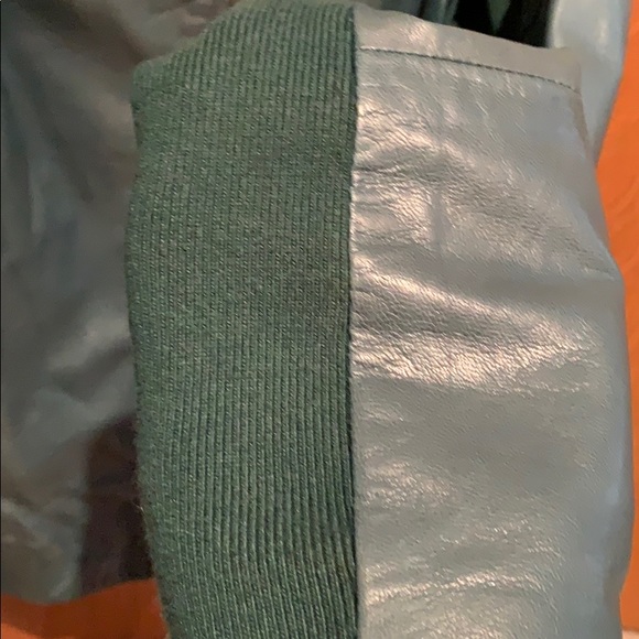 Trouve green leather jacket from Nordstrom - Picture 3 of 8